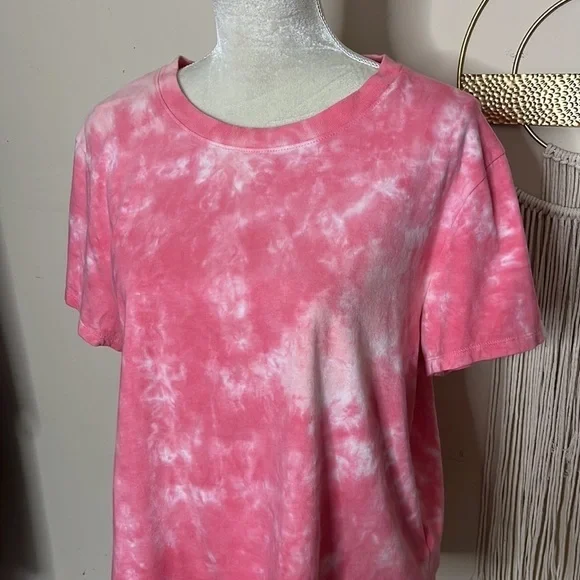 Wild fable • tie dye shirt sleeve cropped tee - Picture 4 of 7